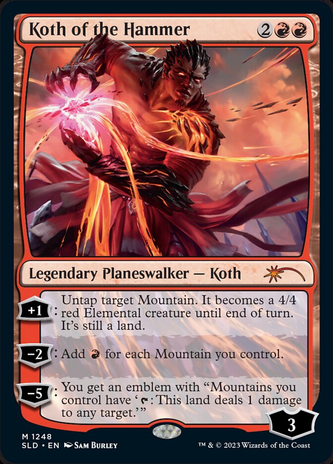 Koth of the Hammer [Secret Lair Drop Series] Magic: The Gathering