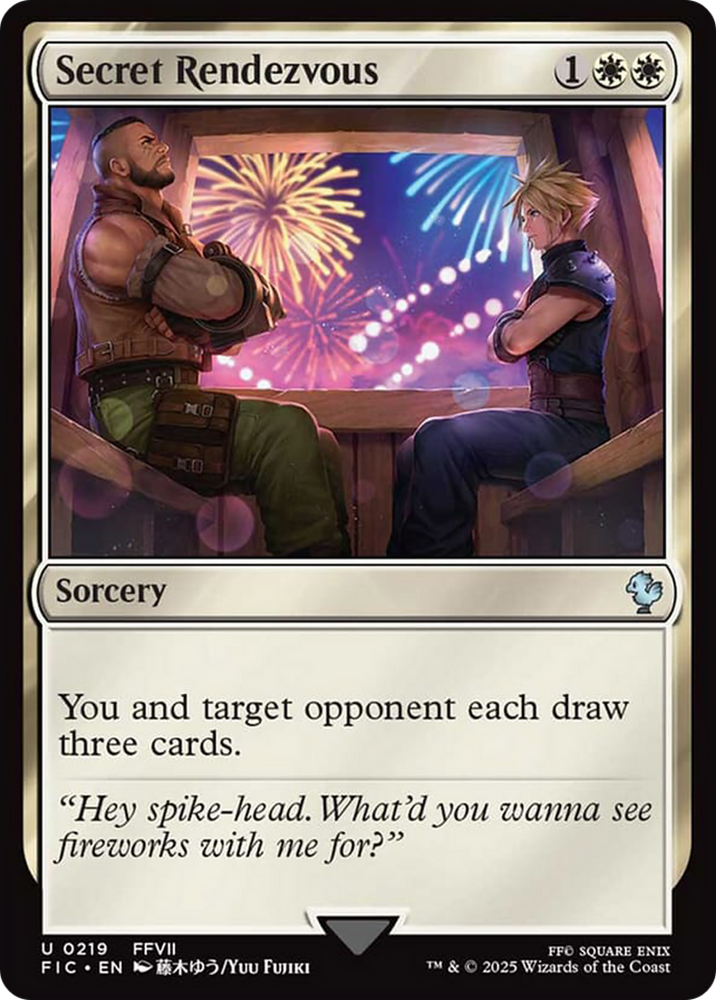 Secret Rendezvous (0219) [FINAL FANTASY Commander] Magic: The Gathering