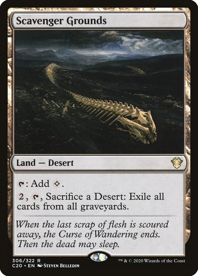 Scavenger Grounds [Commander 2020] Magic: The Gathering