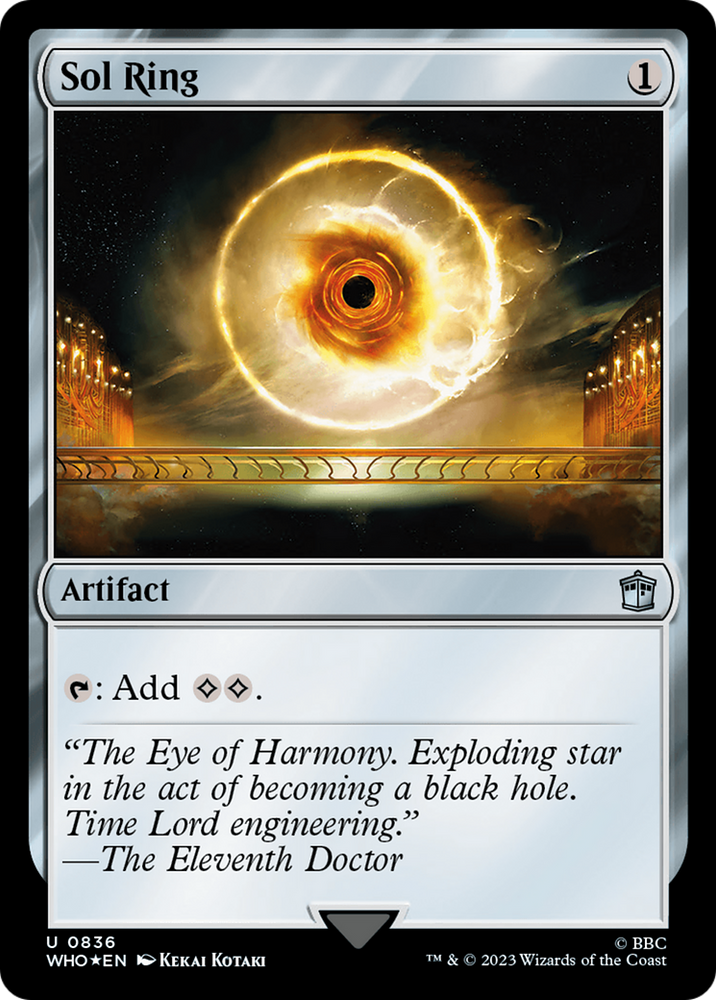 Sol Ring (Surge Foil) [Doctor Who] Magic: The Gathering