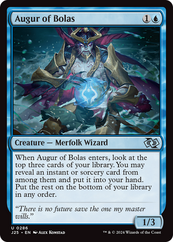 Augur of Bolas [Foundations Jumpstart] Magic: The Gathering