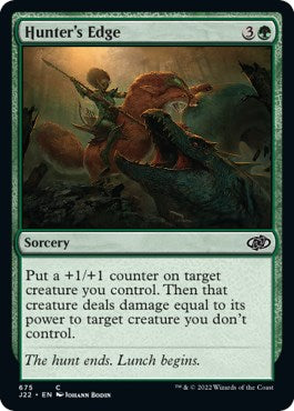 Hunter's Edge [Jumpstart 2022] Magic: The Gathering