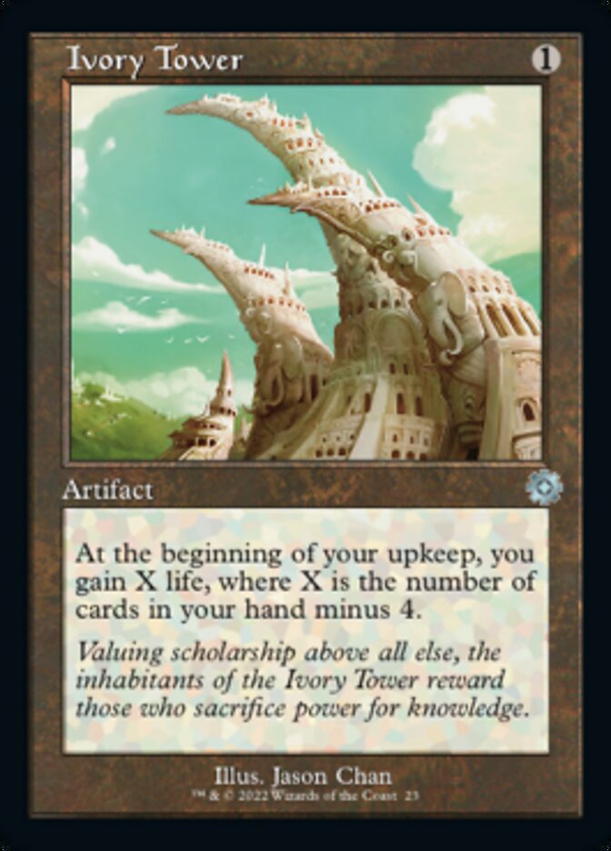 Ivory Tower (Retro) [The Brothers' War Retro Artifacts] Magic: The Gathering