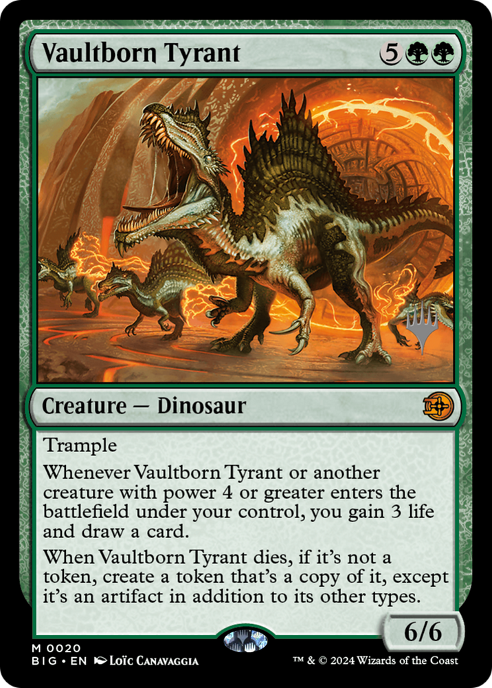 Vaultborn Tyrant [Lorwyn Eclipsed Promos] Magic: The Gathering