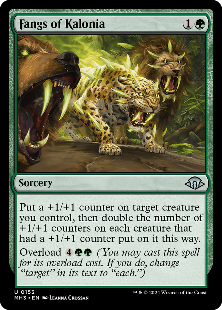 Fangs of Kalonia [Modern Horizons 3] Magic: The Gathering