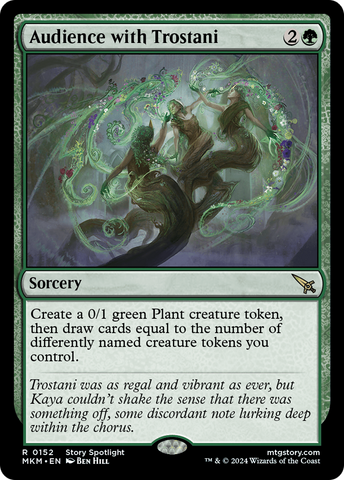 Audience with Trostani [Murders at Karlov Manor] Magic: The Gathering