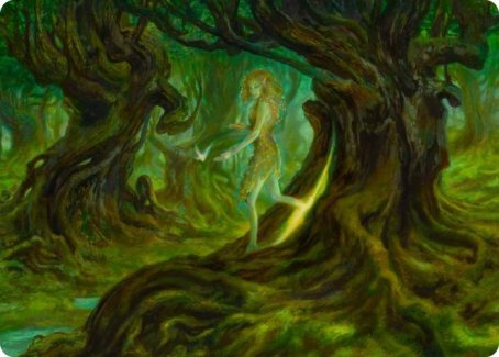 Neverwinter Dryad Art Card [Dungeons & Dragons: Adventures in the Forgotten Realms Art Series] Magic: The Gathering