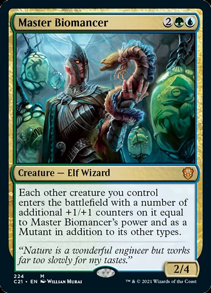 Master Biomancer [Commander 2021] Magic: The Gathering