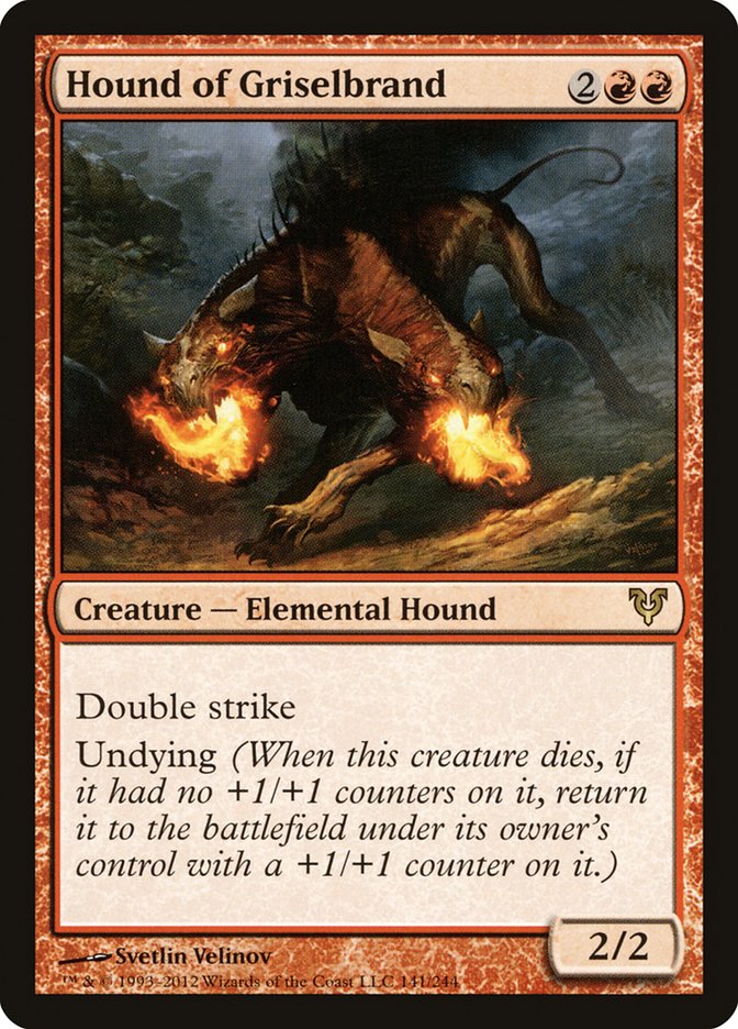 Hound of Griselbrand [Avacyn Restored] Magic: The Gathering
