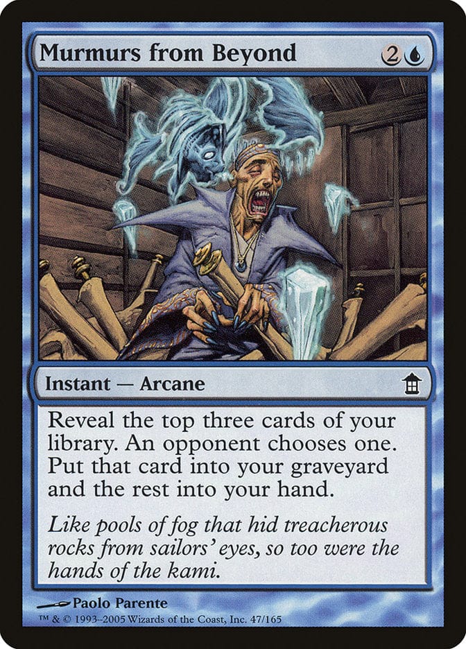 Murmurs from Beyond [Saviors of Kamigawa] Magic: The Gathering