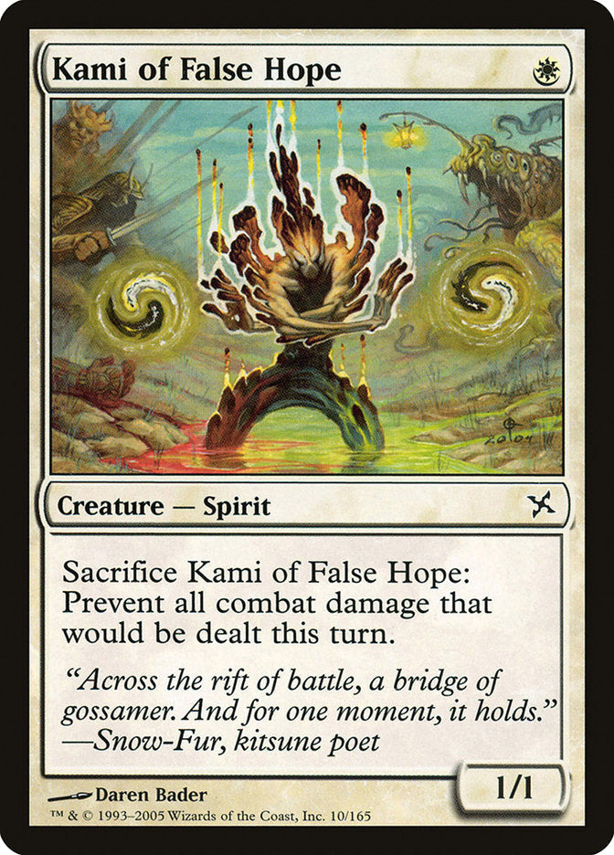 Kami of False Hope [Betrayers of Kamigawa] Magic: The Gathering