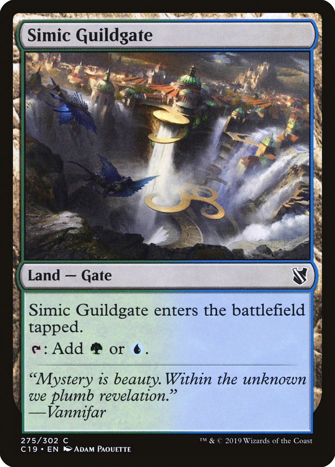 Simic Guildgate [Commander 2019] Magic: The Gathering