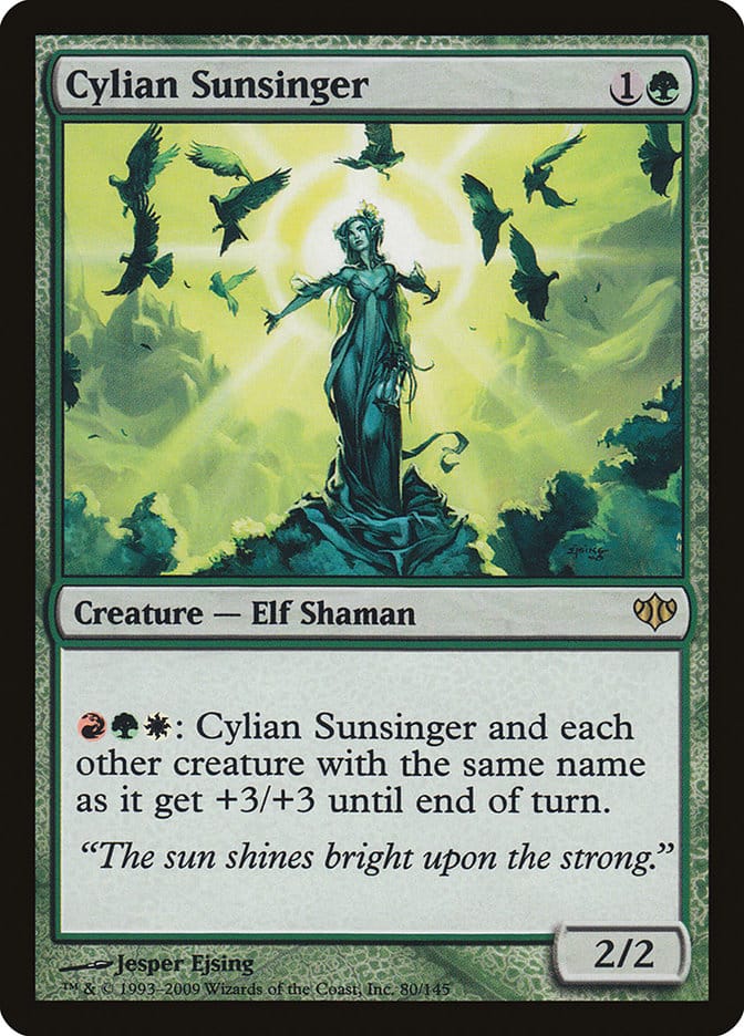 Cylian Sunsinger [Conflux] Magic: The Gathering