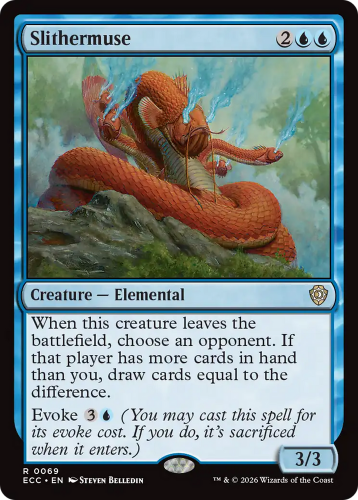 Slithermuse [Lorwyn Eclipsed Commander] Magic: The Gathering