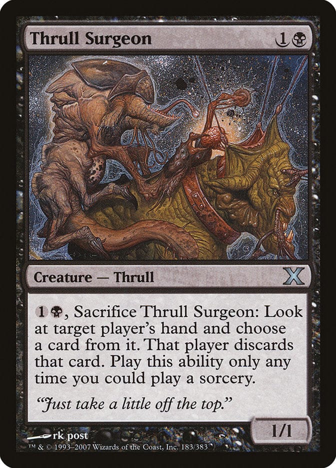 Thrull Surgeon [Tenth Edition] Magic: The Gathering