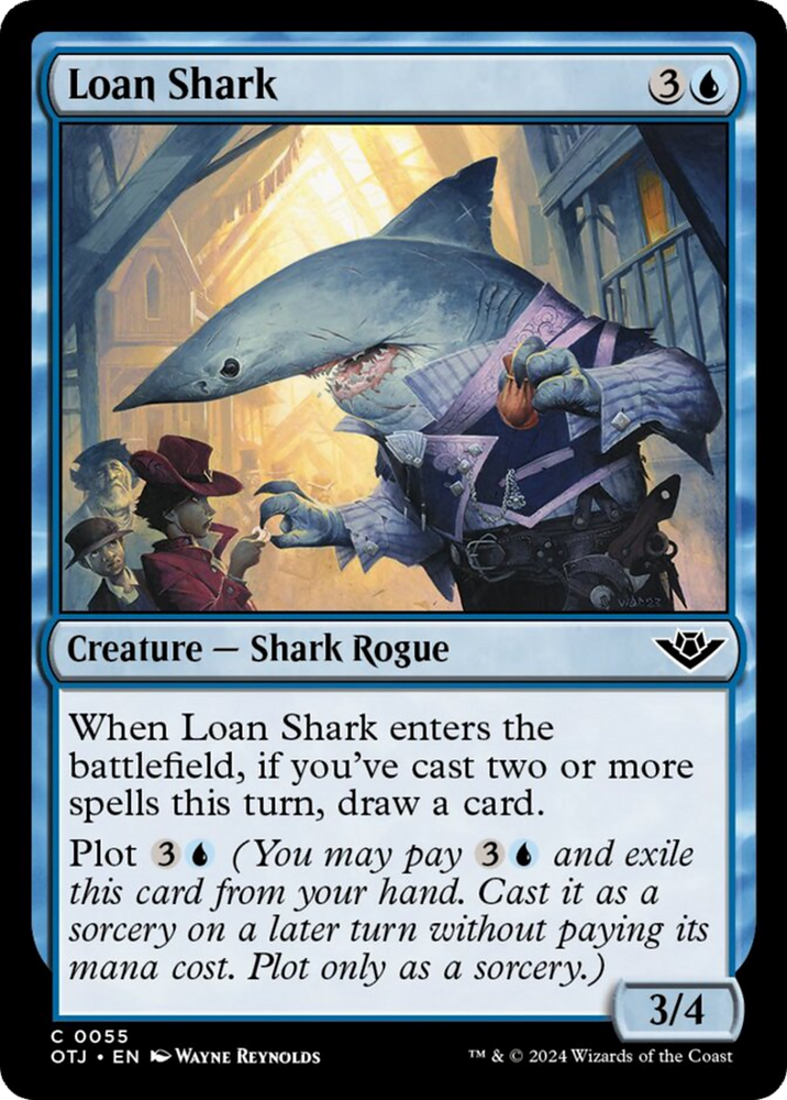 Loan Shark [Outlaws of Thunder Junction] Magic: The Gathering