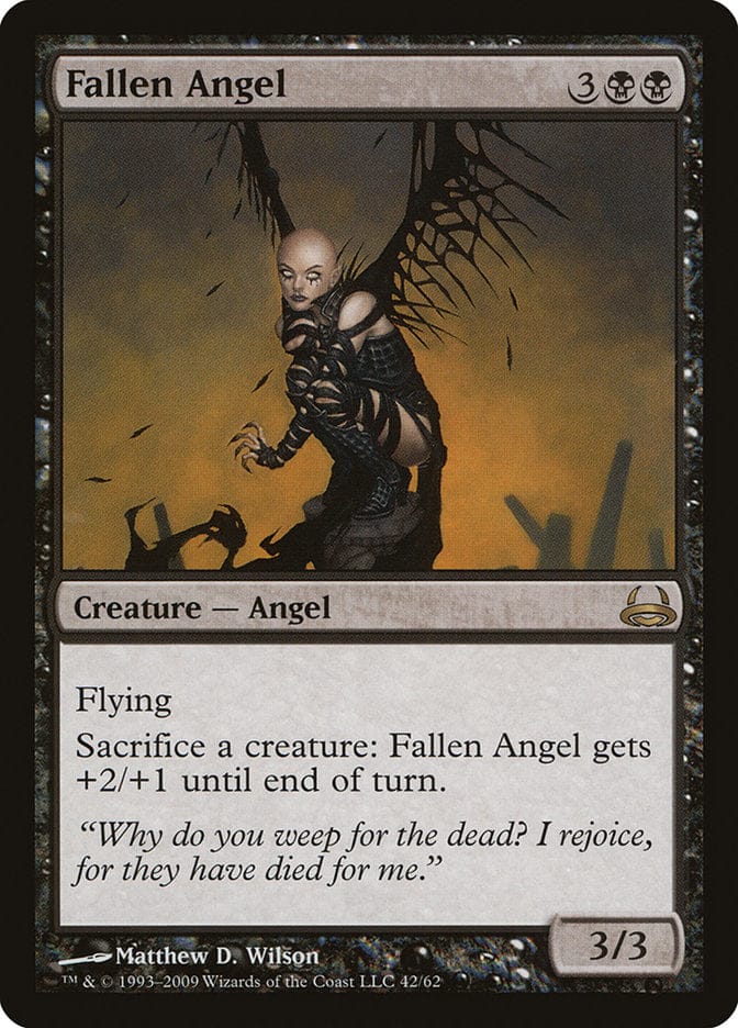 Fallen Angel [Duel Decks: Divine vs. Demonic] Magic: The Gathering