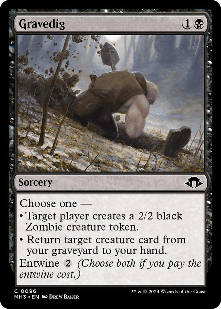 Gravedig [Modern Horizons 3] Magic: The Gathering