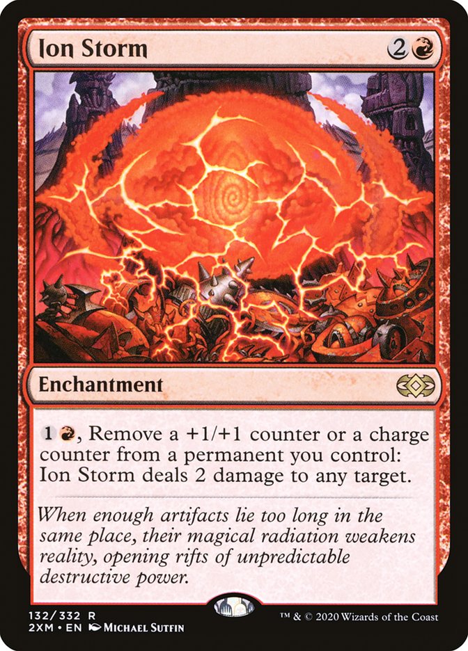 Ion Storm [Double Masters] Magic: The Gathering
