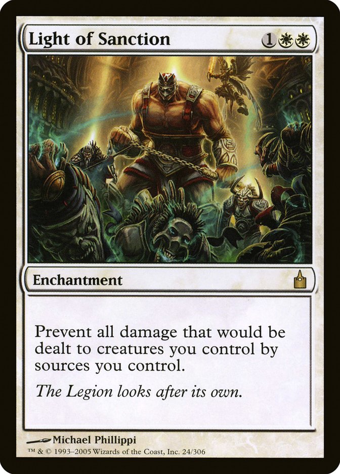Light of Sanction [Ravnica: City of Guilds] Magic: The Gathering
