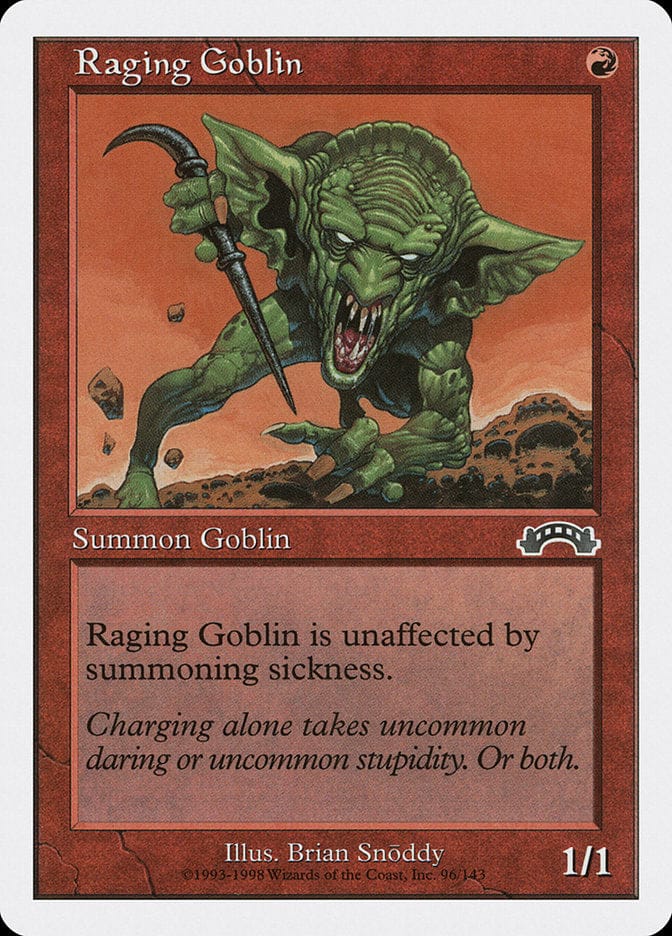 Raging Goblin [Anthologies] Magic: The Gathering