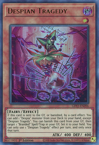 Despian Tragedy [GFP2-EN096] Ultra Rare - Yugioh Cards For Your TCG Needs!
