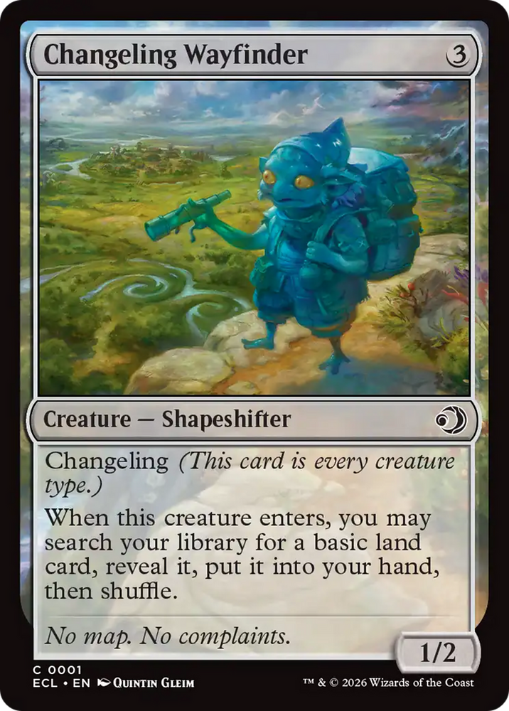 Changeling Wayfinder [Lorwyn Eclipsed] Magic: The Gathering
