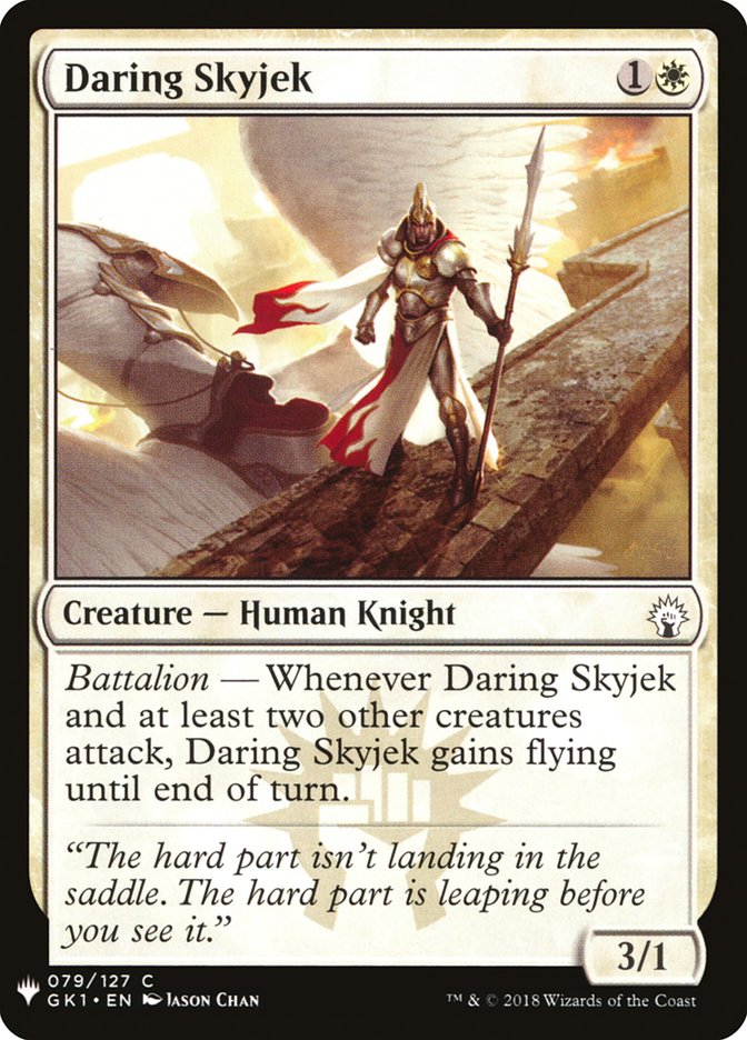 Daring Skyjek [Mystery Booster] Magic: The Gathering