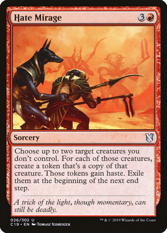 Hate Mirage [Commander 2019] Magic: The Gathering