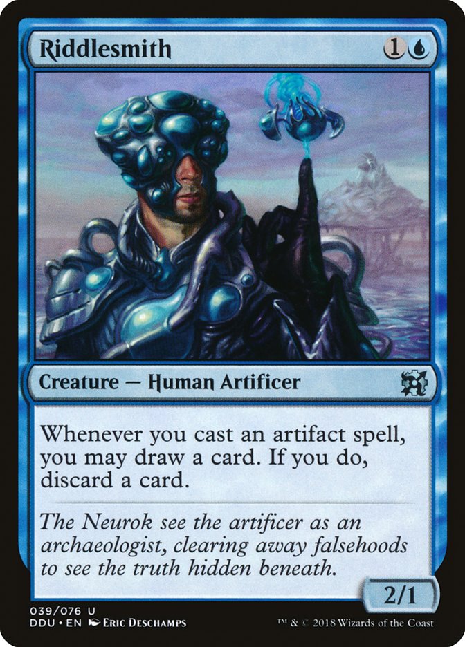 Riddlesmith [Duel Decks: Elves vs. Inventors] Magic: The Gathering