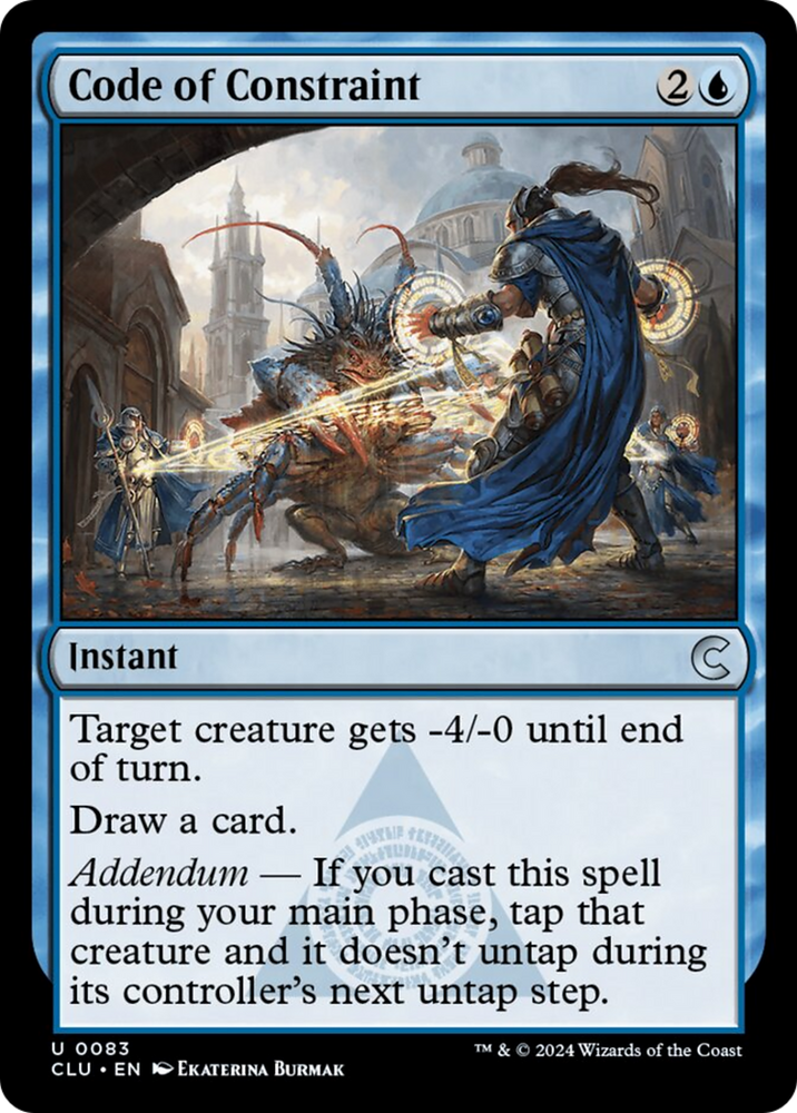 Code of Constraint [Ravnica: Clue Edition] Magic: The Gathering
