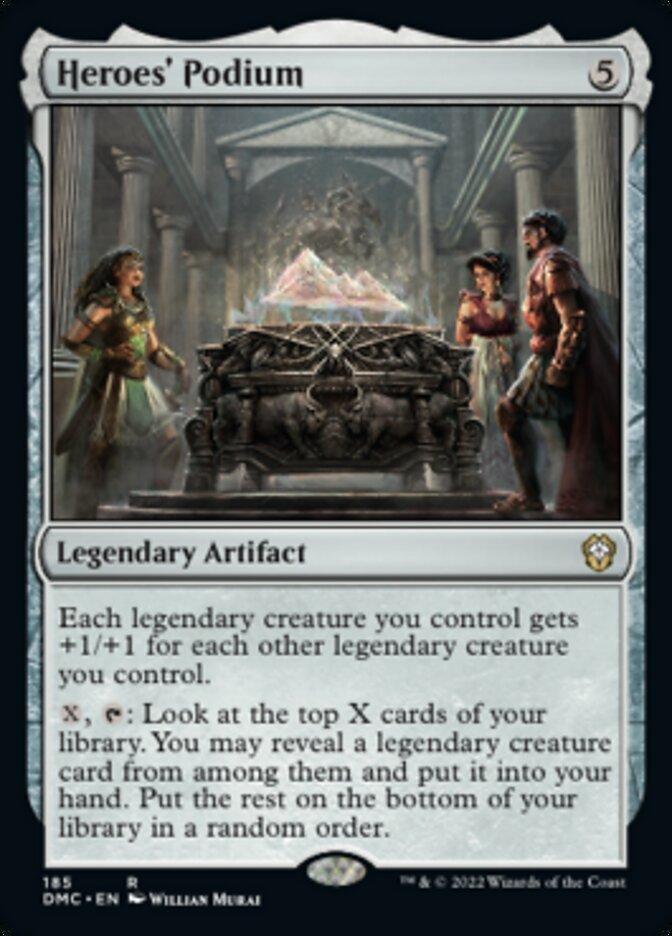Heroes' Podium [Dominaria United Commander] Magic: The Gathering