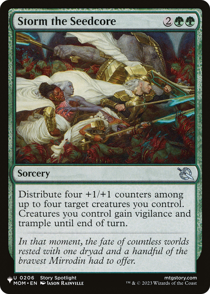 Storm the Seedcore [The List] Magic: The Gathering