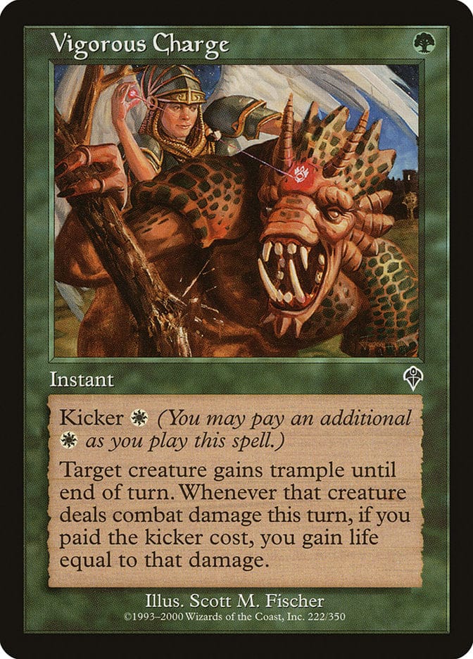 Vigorous Charge [Invasion] Magic: The Gathering