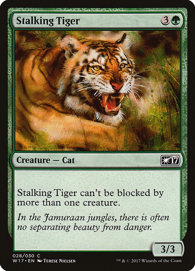Stalking Tiger [Welcome Deck 2017] Magic: The Gathering
