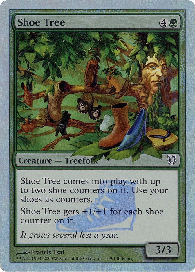 Shoe Tree (Alternate Foil) [Unhinged] Magic: The Gathering