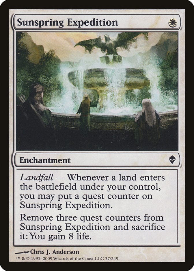 Sunspring Expedition [Zendikar] Magic: The Gathering