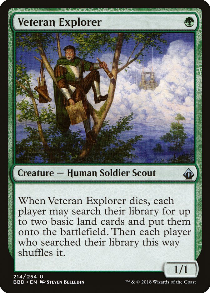 Veteran Explorer [Battlebond] Magic: The Gathering