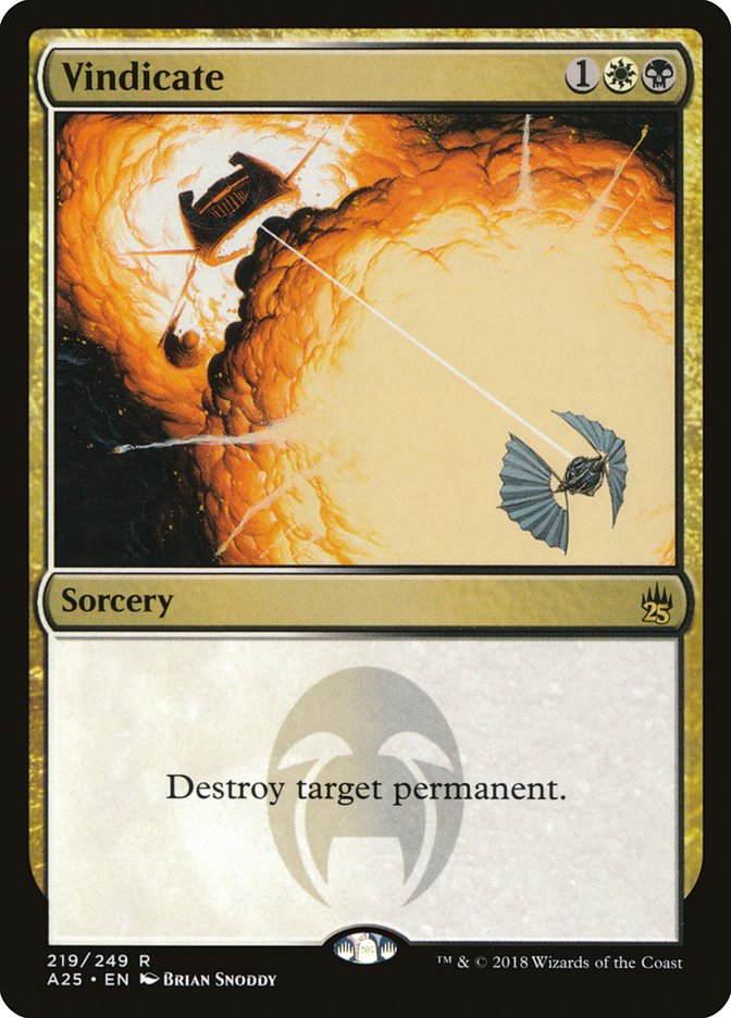 Vindicate [Masters 25] Magic: The Gathering