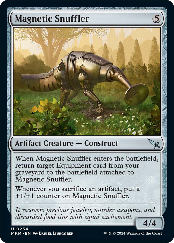 Magnetic Snuffler [Murders at Karlov Manor] Magic: The Gathering