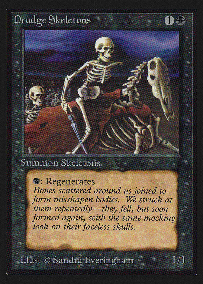 Drudge Skeletons [Collectors' Edition] Magic: The Gathering