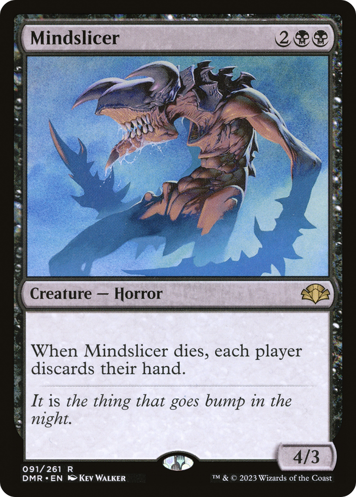 Mindslicer [Dominaria Remastered] Magic: The Gathering