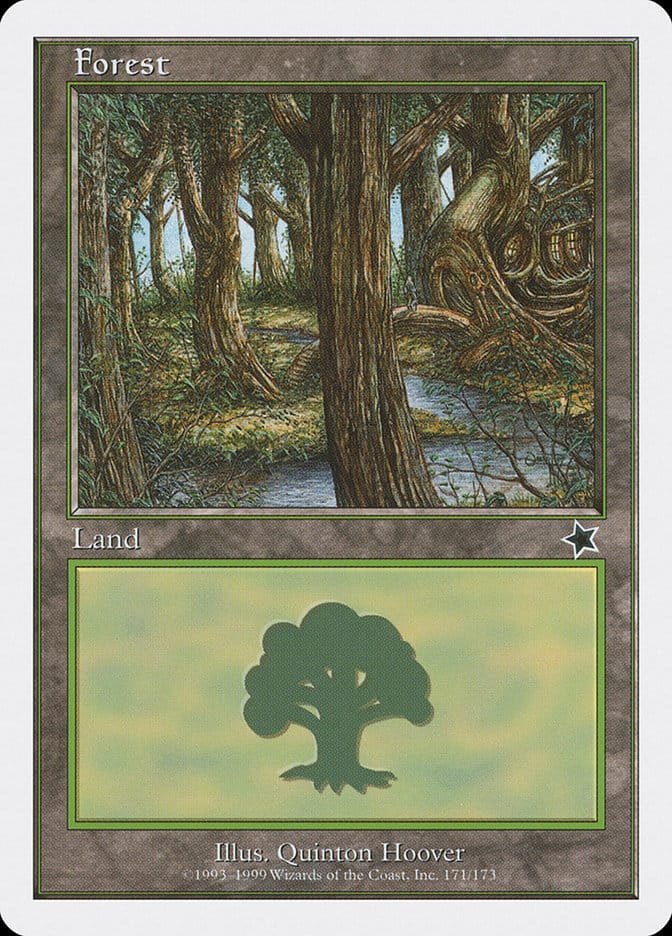 Forest (171) [Starter 1999] Magic: The Gathering