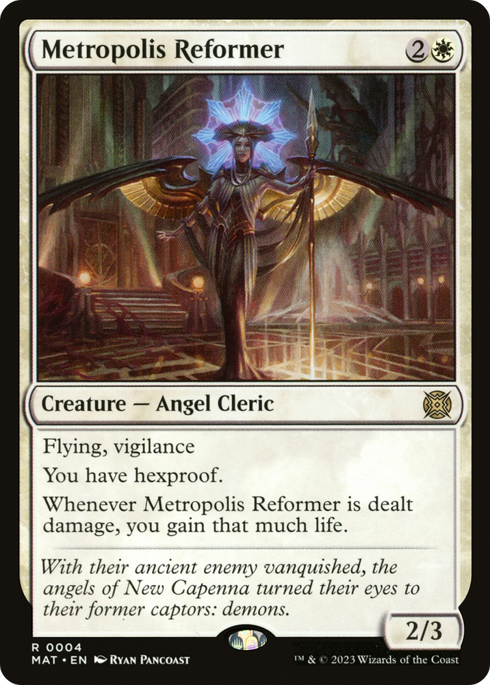 Metropolis Reformer [March of the Machine: The Aftermath] Magic: The Gathering