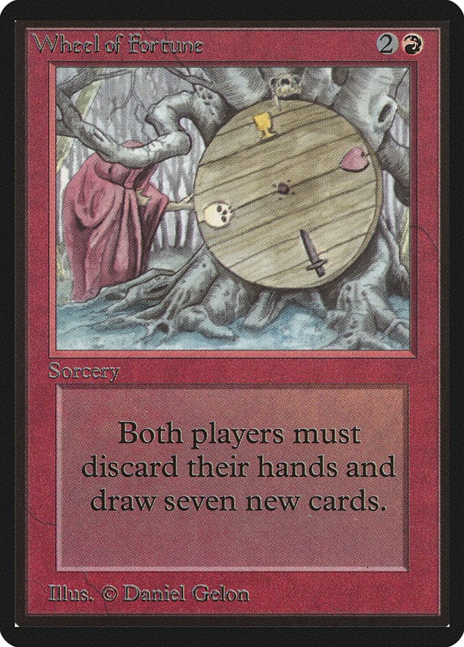 Wheel of Fortune [Beta Edition] Magic: The Gathering