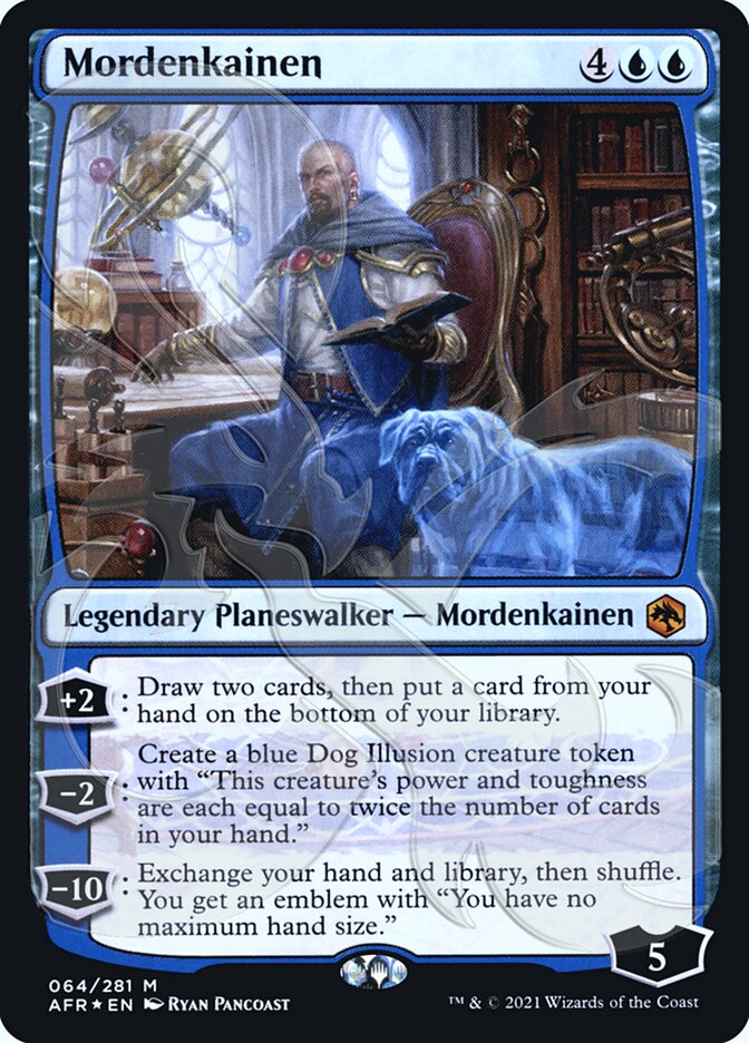 Mordenkainen (Ampersand Promo) [Dungeons & Dragons: Adventures in the Forgotten Realms Promos] Magic: The Gathering