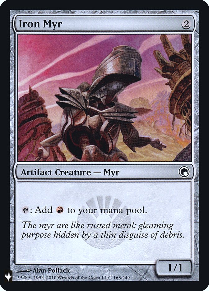 Iron Myr [Mystery Booster] Magic: The Gathering