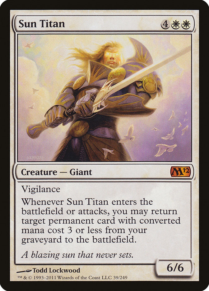 Sun Titan [Magic 2012] Magic: The Gathering
