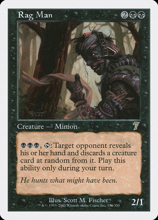 Rag Man [Seventh Edition] Magic: The Gathering