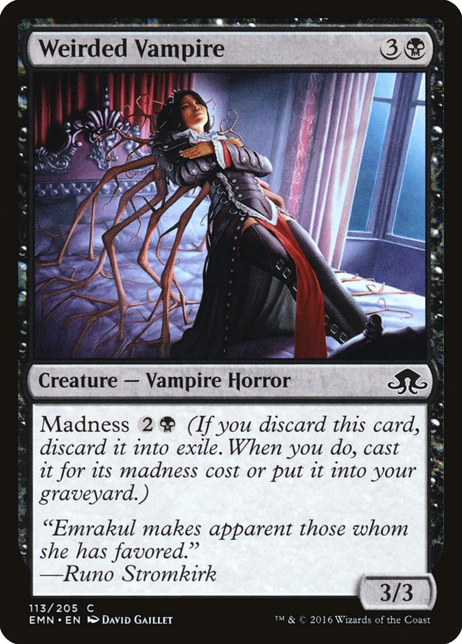 Weirded Vampire [Eldritch Moon] Magic: The Gathering